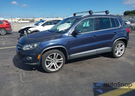 2016 Volkswagen Tiguan Sel из США, поврежденный, VIN WVGAV7AX8GW580580